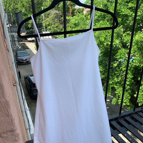 Express Other - Express Tricot White Slip Dress Small 3/4